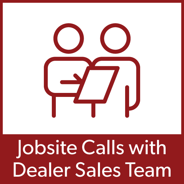 dealer services jobsite calls dealer services jobsite calls
